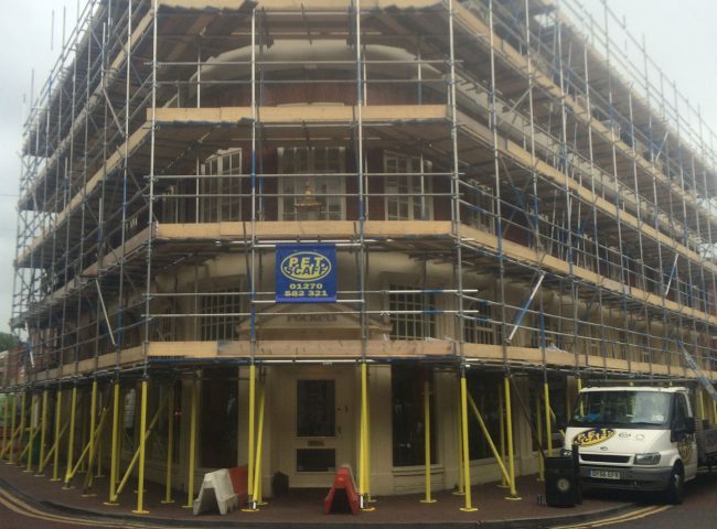 COMMERCIAL SCAFFOLDING